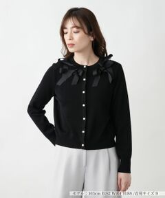 Leilian / レリアン カーディガン・ボレロ | クルーネックカーディガン