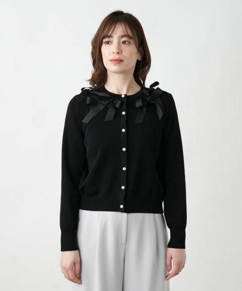 Leilian / レリアン カーディガン・ボレロ | クルーネックカーディガン | 詳細4