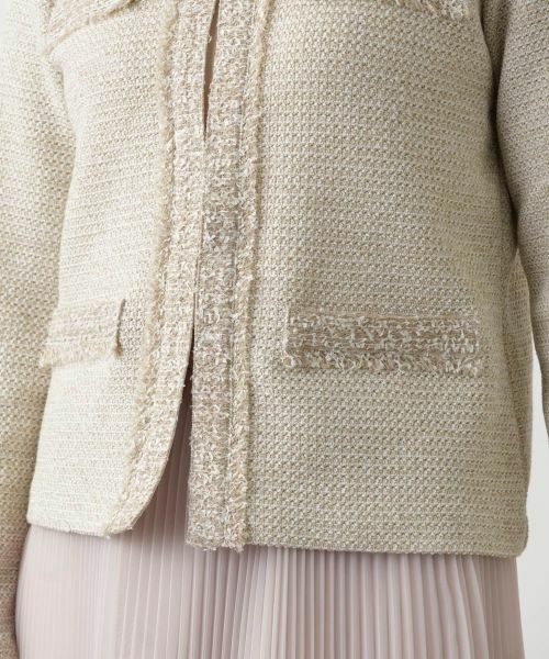 Leilian / レリアン テーラードジャケット | ノーカラージャケット | 詳細11