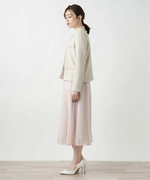 Leilian / レリアン テーラードジャケット | ノーカラージャケット | 詳細2