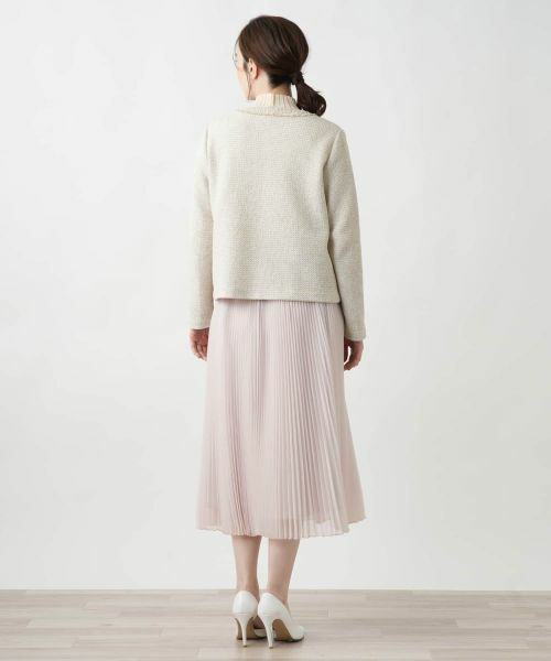 Leilian / レリアン テーラードジャケット | ノーカラージャケット | 詳細3