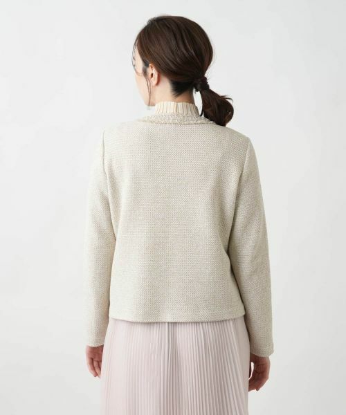 Leilian / レリアン テーラードジャケット | ノーカラージャケット | 詳細6