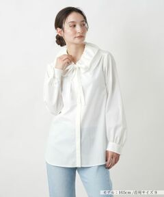 Leilian / レリアン シャツ・ブラウス | リボンカラーブラウス