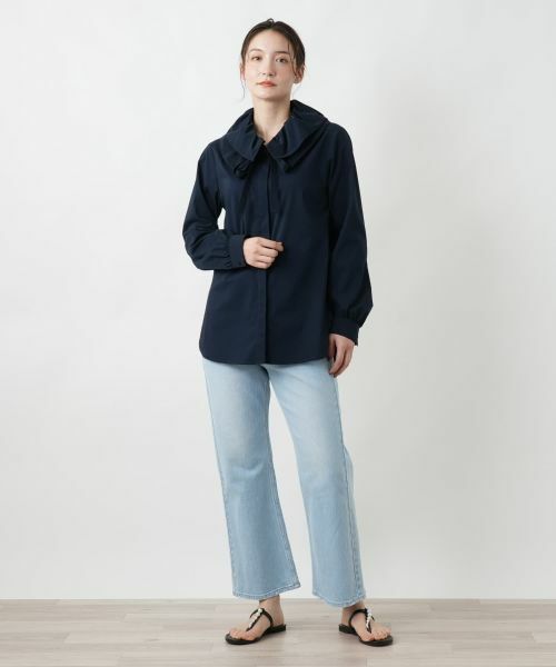 Leilian / レリアン シャツ・ブラウス | リボンカラーブラウス | 詳細1