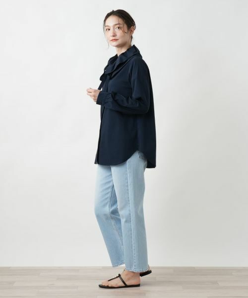 Leilian / レリアン シャツ・ブラウス | リボンカラーブラウス | 詳細2