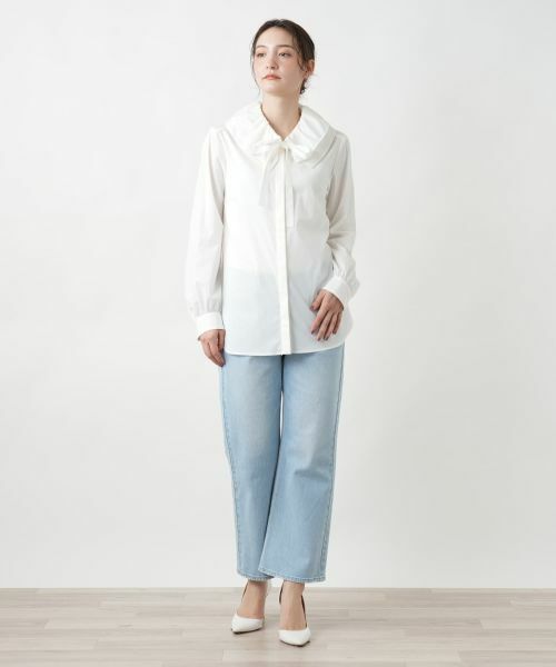 Leilian / レリアン シャツ・ブラウス | リボンカラーブラウス | 詳細4