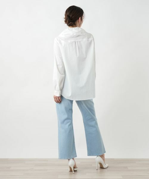 Leilian / レリアン シャツ・ブラウス | リボンカラーブラウス | 詳細6