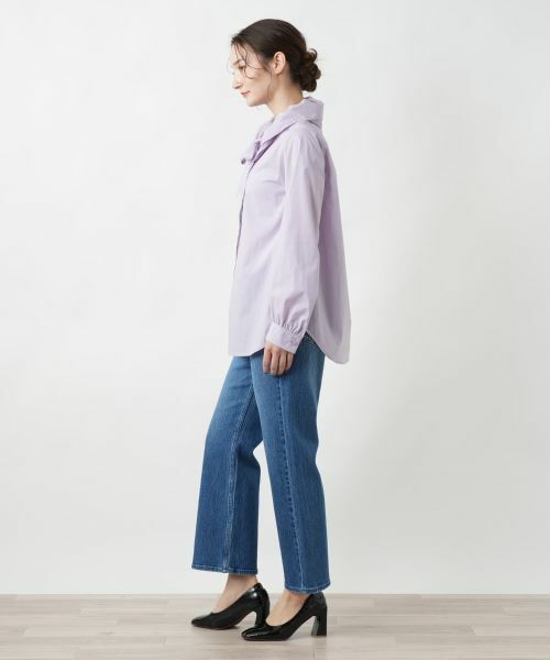 Leilian / レリアン シャツ・ブラウス | リボンカラーブラウス | 詳細8