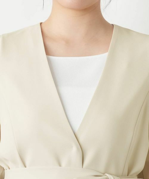 Leilian / レリアン テーラードジャケット | ノーカラージャケット | 詳細11