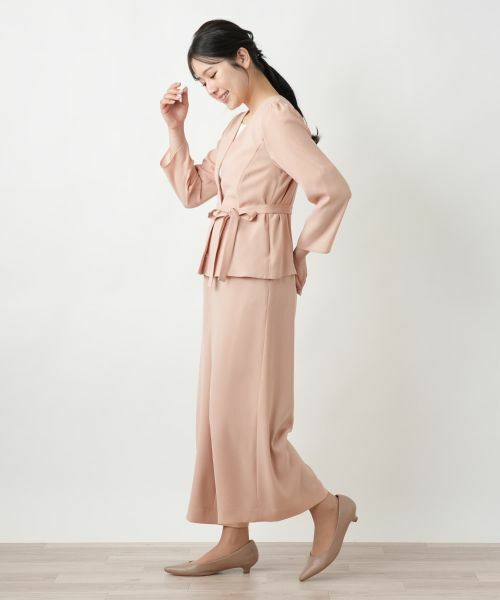 Leilian / レリアン テーラードジャケット | ノーカラージャケット | 詳細2