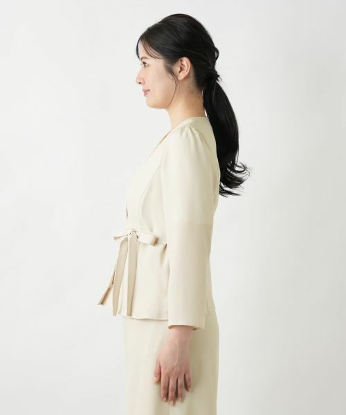 Leilian / レリアン テーラードジャケット | ノーカラージャケット | 詳細9
