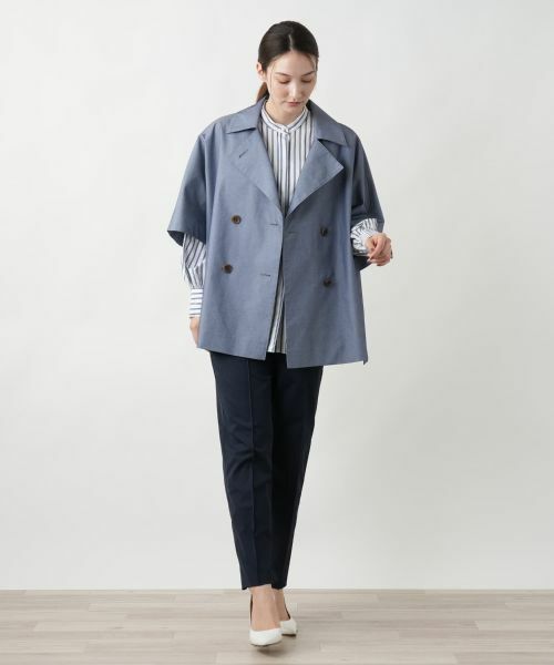 Leilian / レリアン その他アウター | ハーフスリーブコ−ト | 詳細1