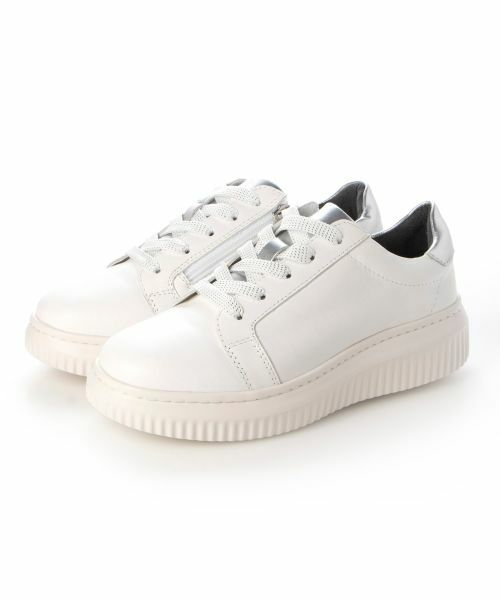 Leilian/レリアン ローカットスニーカー アイボリー 9(M) Leilian/レリアン ローカットスニーカー アイボリー 9(M)