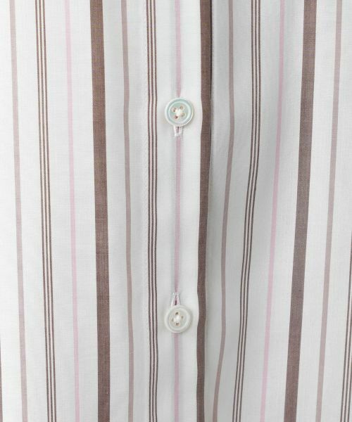Leilian / レリアン シャツ・ブラウス | ストライプシャツ【Leilian WHITE LABEL】【SOMELOS】 | 詳細11