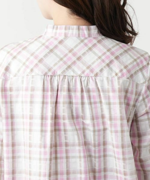 Leilian / レリアン シャツ・ブラウス | バンドカラーブラウス【Leilian WHITE LABEL】 | 詳細8