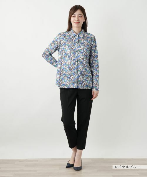 Leilian / レリアン シャツ・ブラウス | プリントブラウス【Leilian WHITE LABEL】 | 詳細1