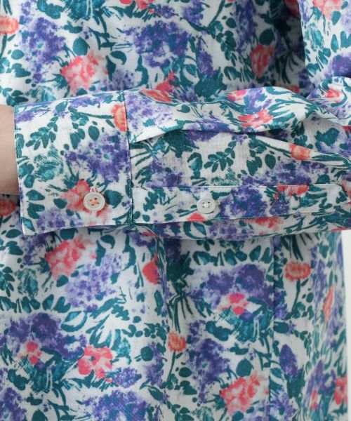 Leilian / レリアン シャツ・ブラウス | プリントブラウス【Leilian WHITE LABEL】 | 詳細13