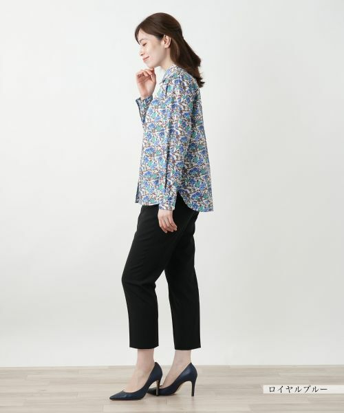 Leilian / レリアン シャツ・ブラウス | プリントブラウス【Leilian WHITE LABEL】 | 詳細2