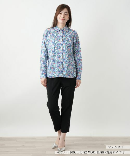 Leilian / レリアン シャツ・ブラウス | プリントブラウス【Leilian WHITE LABEL】 | 詳細4