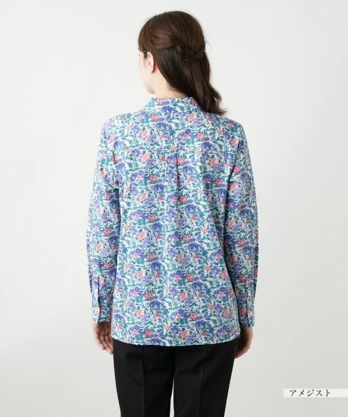 Leilian / レリアン シャツ・ブラウス | プリントブラウス【Leilian WHITE LABEL】 | 詳細9