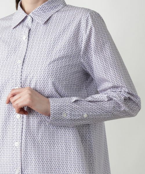 Leilian / レリアン シャツ・ブラウス | プリントブラウス【Leilian WHITE LABEL】 | 詳細12