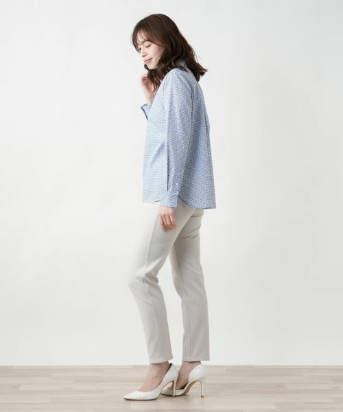 Leilian / レリアン シャツ・ブラウス | プリントブラウス【Leilian WHITE LABEL】 | 詳細2