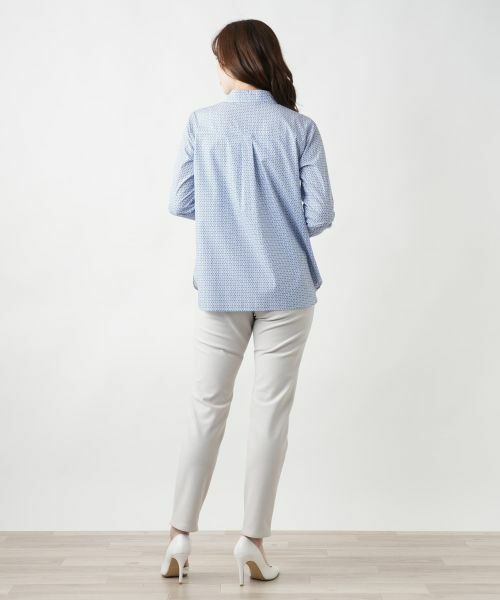 Leilian / レリアン シャツ・ブラウス | プリントブラウス【Leilian WHITE LABEL】 | 詳細3