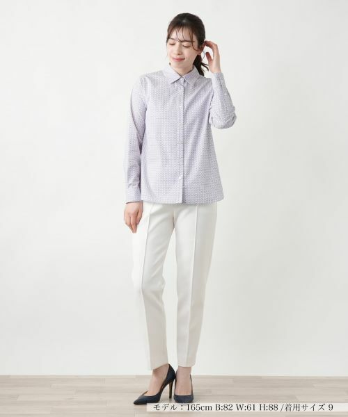 Leilian / レリアン シャツ・ブラウス | プリントブラウス【Leilian WHITE LABEL】 | 詳細4