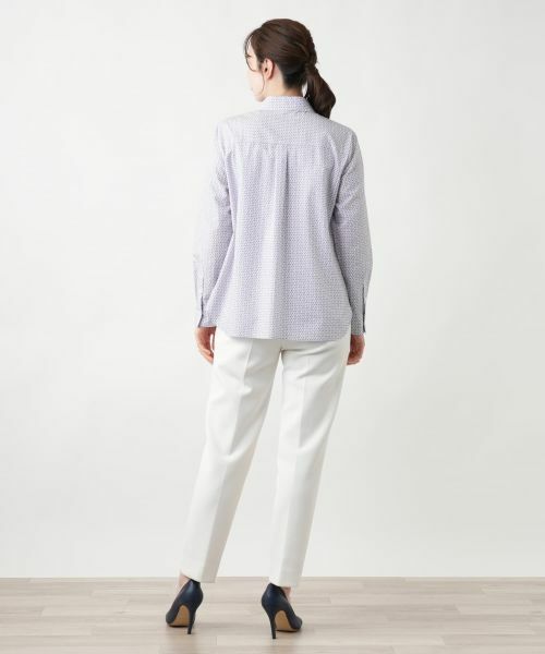 Leilian / レリアン シャツ・ブラウス | プリントブラウス【Leilian WHITE LABEL】 | 詳細6