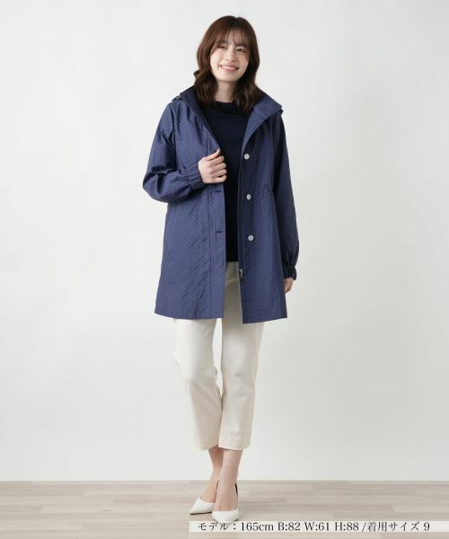 Leilian / レリアン その他アウター | フーデッドコート | 詳細1