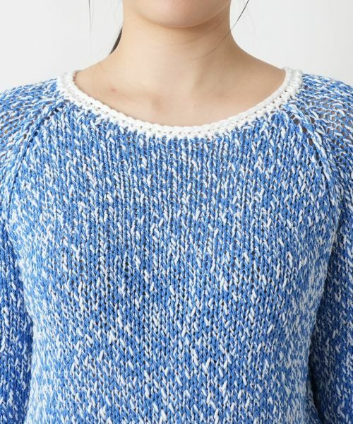 Leilian / レリアン ニット・セーター | 霜降り調クルーネックニット【BARNA】 | 詳細10