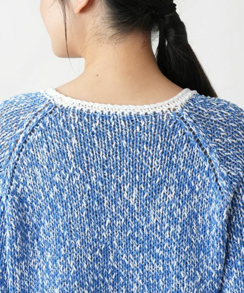 Leilian / レリアン ニット・セーター | 霜降り調クルーネックニット【BARNA】 | 詳細11