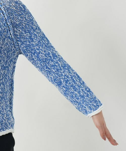 Leilian / レリアン ニット・セーター | 霜降り調クルーネックニット【BARNA】 | 詳細12