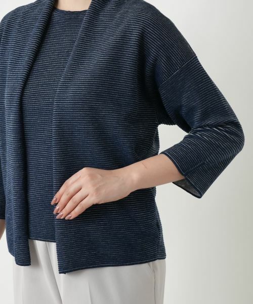 Leilian / レリアン カーディガン・ボレロ | 七分袖カーディガン【BARNA】 | 詳細13