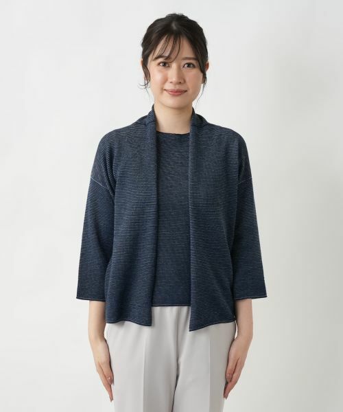 Leilian / レリアン カーディガン・ボレロ | 七分袖カーディガン【BARNA】 | 詳細7