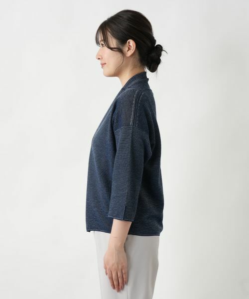 Leilian / レリアン カーディガン・ボレロ | 七分袖カーディガン【BARNA】 | 詳細8