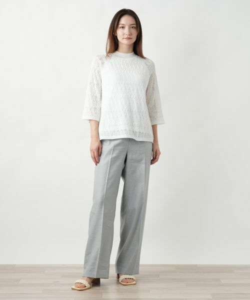 Leilian / レリアン ニット・セーター | 透かし編みニット | 詳細1