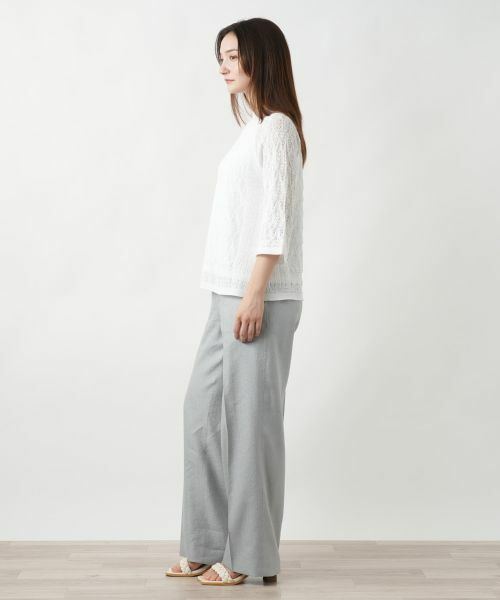 Leilian / レリアン ニット・セーター | 透かし編みニット | 詳細2