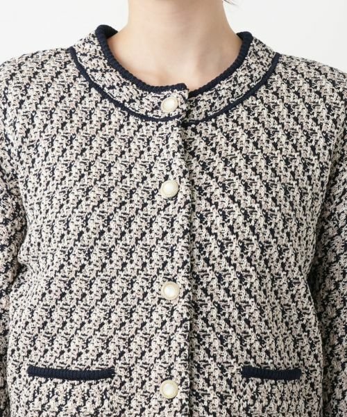 Leilian / レリアン テーラードジャケット | ノーカラージャケット | 詳細10