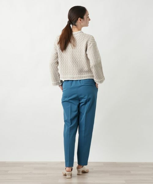 Leilian / レリアン テーラードジャケット | ノーカラージャケット | 詳細3