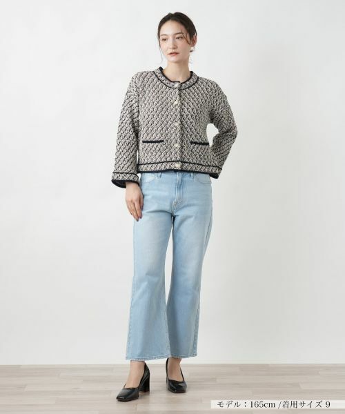 Leilian / レリアン テーラードジャケット | ノーカラージャケット | 詳細4