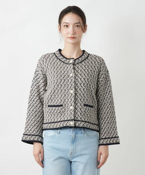 Leilian / レリアン テーラードジャケット | ノーカラージャケット | 詳細7