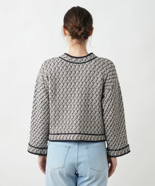 Leilian / レリアン テーラードジャケット | ノーカラージャケット | 詳細9