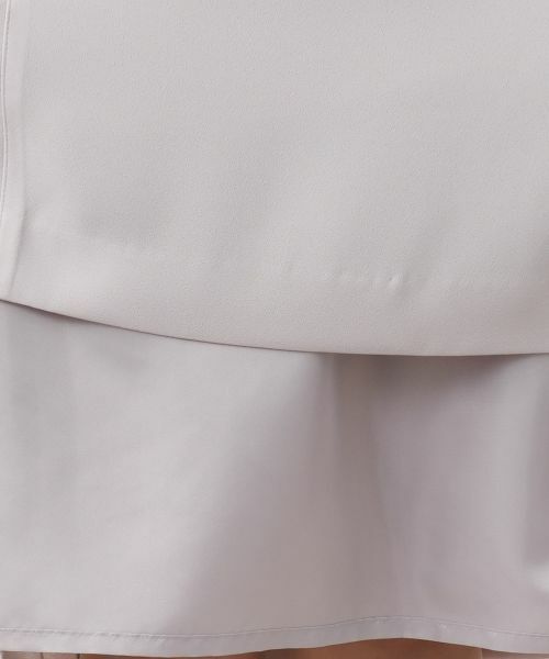 Leilian / レリアン ミニ・ひざ丈スカート | プリーツ切替ミディスカート | 詳細17