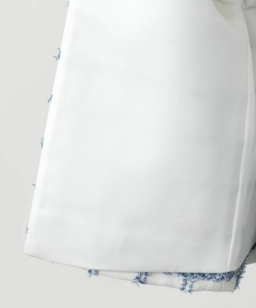 Leilian / レリアン テーラードジャケット | チェック柄ノーカラージャケット | 詳細13