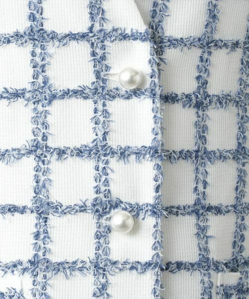 Leilian / レリアン テーラードジャケット | チェックベスト | 詳細13