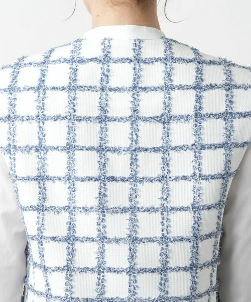 Leilian / レリアン テーラードジャケット | チェックベスト | 詳細8