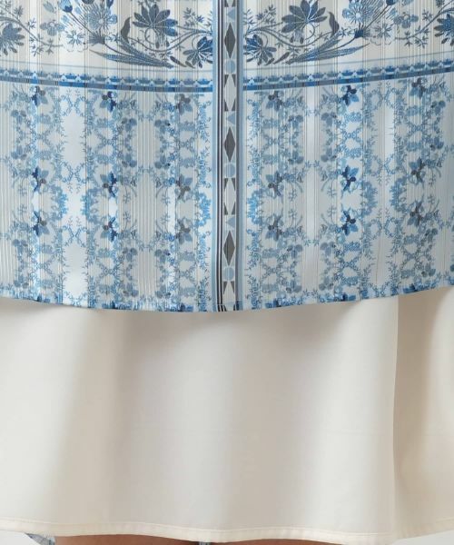 Leilian / レリアン ドレス | 【店舗人気】プリントフレアワンピース | 詳細12