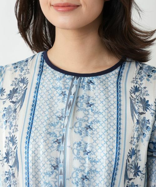 Leilian / レリアン ドレス | 【店舗人気】プリントフレアワンピース | 詳細7