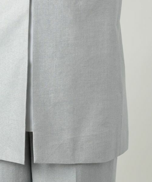 Leilian / レリアン テーラードジャケット | リネンミックスベスト | 詳細12